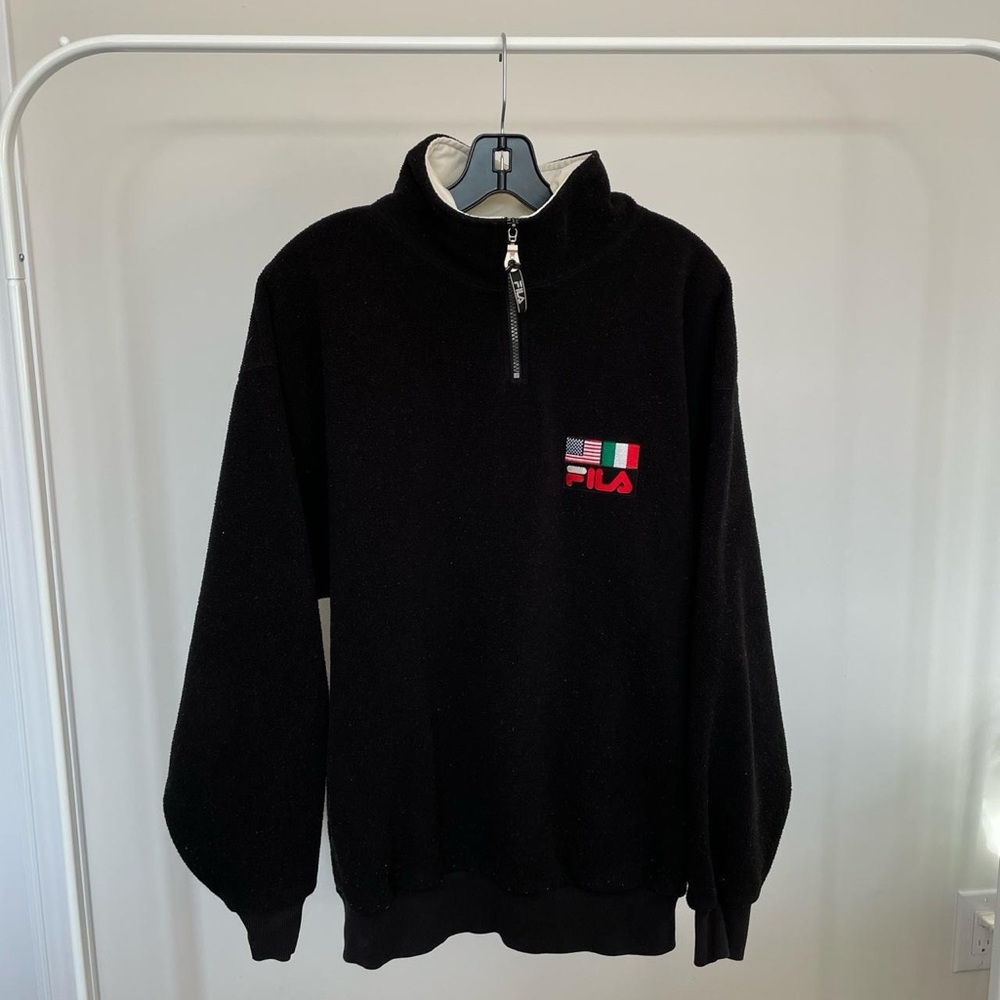 Fila Quarter Zip Fleece Sweater